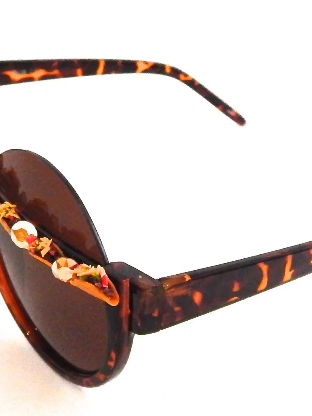GASOLINE GLAMOUR HOLY TACOMOLE PEEKABOO SUNGLASSES 🌮🌮🌮